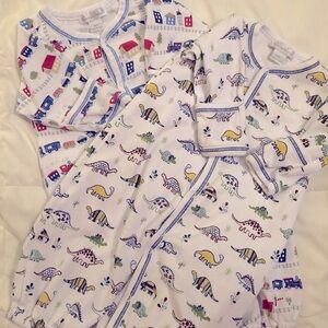 2 Kissy Kissy NB convertible day gown/sleepers